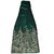 Dwarkesh fashion green taffeta silk Semi Stichhed Lehenga and unstitched blouse with dupatta(minaxi)