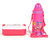 Jayco Cool wonder Water Bottle With Snappy Lunch Box For Kids (Big, Pink)