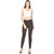 Boom JNS Womens Black Regular Fit Jeans