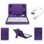 7inch Keyboard HP Slate 6 Tab- Purple with OTG Cable by Sanvi Enterprises