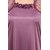 Klamotten Purple Long Satin Nighty