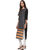 Janasya Women's Black Printed Crepe Straight Kurti