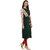 Janasya Women's Green Printed Crepe Straight Kurti