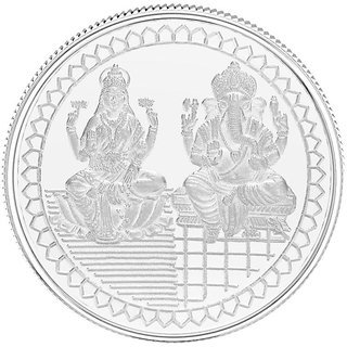 diwali special and gift pupose 10gram laxmi ji ganesh ji pure 999 Silver Coin