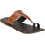 Red Tape Men Brown Leather Slippers