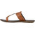 Red Tape Men Brown Leather Slippers