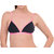 Lady Touch deep neck lycra single hook Bra (PNK/B)