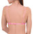 Lady Touch deep neck lycra single hook Bra (PNK/B)