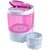 DMR 30-1208 3 Kg Mini Washing Machine With Dryer Basket (Pink)