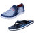 Indistar Mens Multicolored Canvas Sneakers And Haiwaii House Slippers (Pack Of 2)