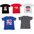 IndiWeaves Mens 4 Cotton Printed T-Shirt And 1 Jasper T-Shirt (Pack Of 5)-Multicolor-Size-Large