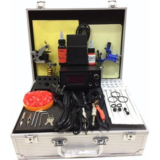 Mumbai Tattoo Basic Rotary  Coil Machine Kit-02 Permanent Tattoo Kit