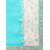 Ligalz turquoise Chiffon Embroidered Saree