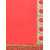 Ligalz Pink And Beige Georgette Embroidered Saree