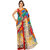 Ligalz Multicolor Chiffon Casual Printed Saree