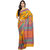 Ligalz Orange BhagalPuri Silk Saree