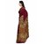 Ligalz Red Crepe Printed Saree