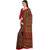 Ligalz Red Crepe Printed Saree