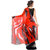 Ligalz Red Georgette Casual Printed Saree