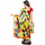 Ligalz Yellow Georgette Printed Saree