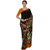 Ligalz Black Crepe Printed Saree