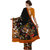 Ligalz Black Crepe Printed Saree