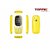 TOFFEE Latest Best Selling T5 1.8 Mobile Phone With Camera (Yellow)