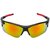 Fair-X Unisex Red UV Protection Sports Sunglasses.