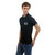 Mens Solid Black Polo T-Shirt By Sim Boutique