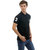 Mens Solid Black Polo T-Shirt By Sim Boutique