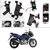 AutoStark Bike Phone Mount /Motorcycle Rotating Cell Phone Stand Mount Holder with USB Charging Port For Bajaj Pulsar 150