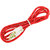 Mobicafe Fabric Woven Braided 3.5mm to 3.5mm Universal AUX TangleFree Auxiliary Cable for All Android Mobiles