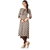 Janasya Women's Multicolor Printed Rayon High Low Hemline Kurti