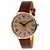 Nubela New Brown Colour Beige Dial Analogue Girls Watch