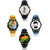 Nubela Trendy New Arriavals Combo Analogue Watches (Pack of 4) For Men/Boys