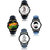 Nubela Trendy New Arriavals Combo Analogue Watches (Pack of 4) For Men/Boys