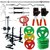 HAWKISH BRAND NEW 16 KG PROFESSIONAL RUBBER COATED & INTEGRATED METAL WEIGHT PLATE + 20 IN 1 BENCH (2X4) HOME GYM SET + 14