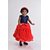 Red Rose Flower Design Frock