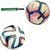 Adi Retail combo of 2 balls with air pump(pumpClaligaCbrazuka-A1)