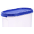 Tupperware Modular Mates Oval #3 Storage Box Blue 1.7 Litres 1-Piece