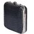 Tarusa Black Solid Clutch