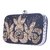 Tarusa Black Embroidered Clutch