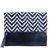 Tarusa Black Striped Clutch