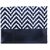 Tarusa Black Striped Clutch
