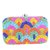Tarusa Multicolor Printed Clutch
