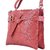 Tarusa Orange Solid Clutch