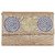 Tarusa Beige Embroidered Clutch