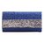 Tarusa Blue Self Design Clutch