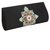 Tarusa Black Embroidered Clutch