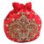 Tarusa Red Embroidered Potli Bag